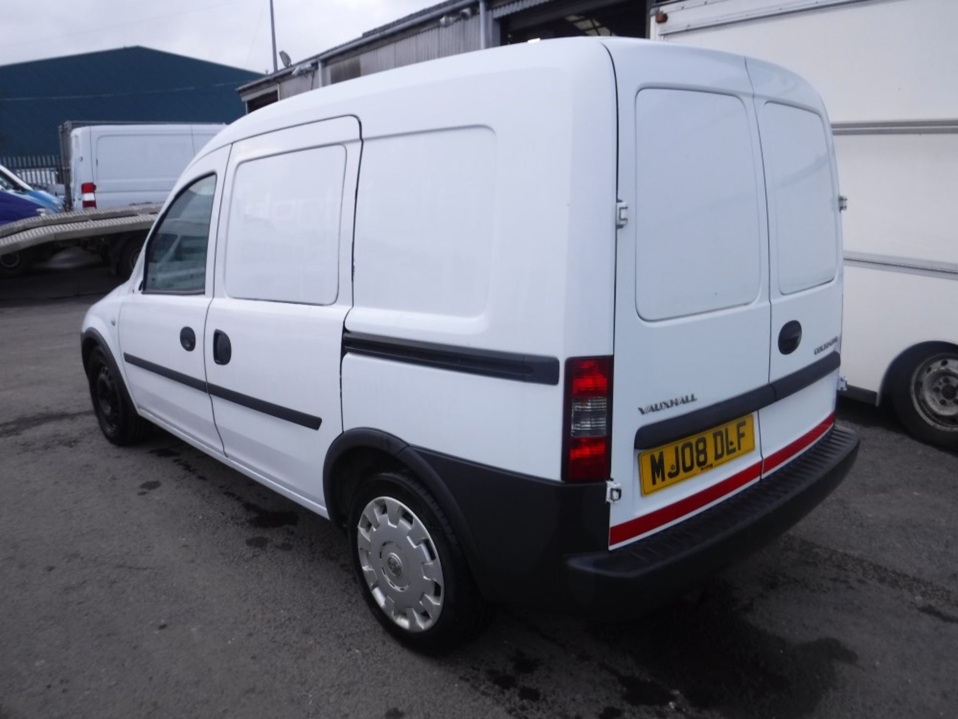 08 reg VAUXHALL COMBO 2000 CDTI VAN (DIRECT ELECTRICITY NW) 1ST REG 04/08, 107616M, V5 HERE, 1 - Image 3 of 5