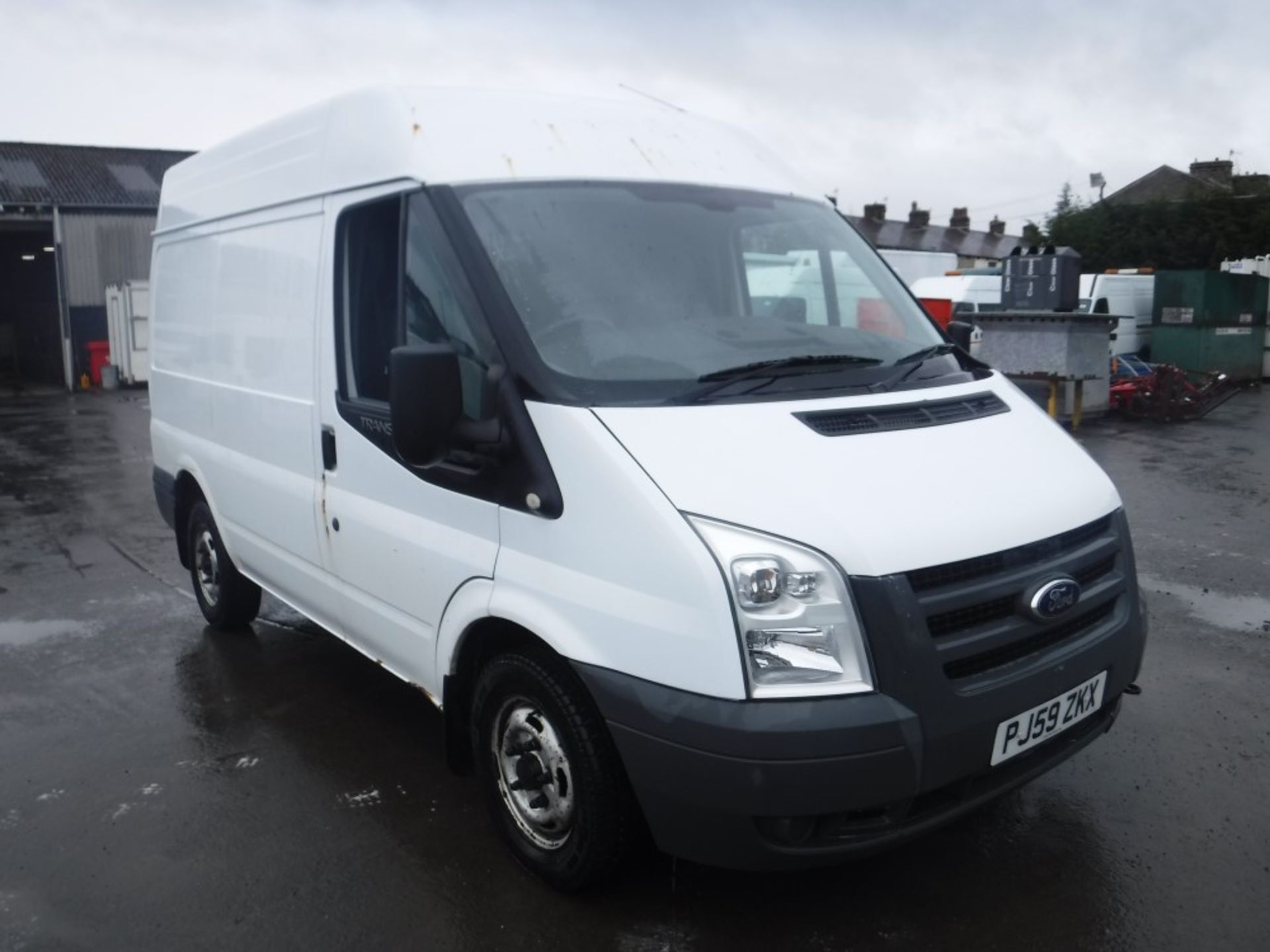 59 reg FORD TRANSIT T280S FWD VAN (DIRECT COUNCIL) 1ST REG 01/10, 78436M, V5 HERE, 1 OWNER FROM