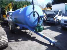 PRIMEX 1350 GALL HYDRAULIC PUMP TANKER [USED FOR WATER][+ VAT]