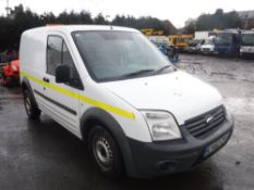 62 reg FORD TRANSIT CONNECT 90 T220 (DIRECT COUNCIL) 1ST REG 09/12, TEST 09/18, 49882M, V5 HERE, 1
