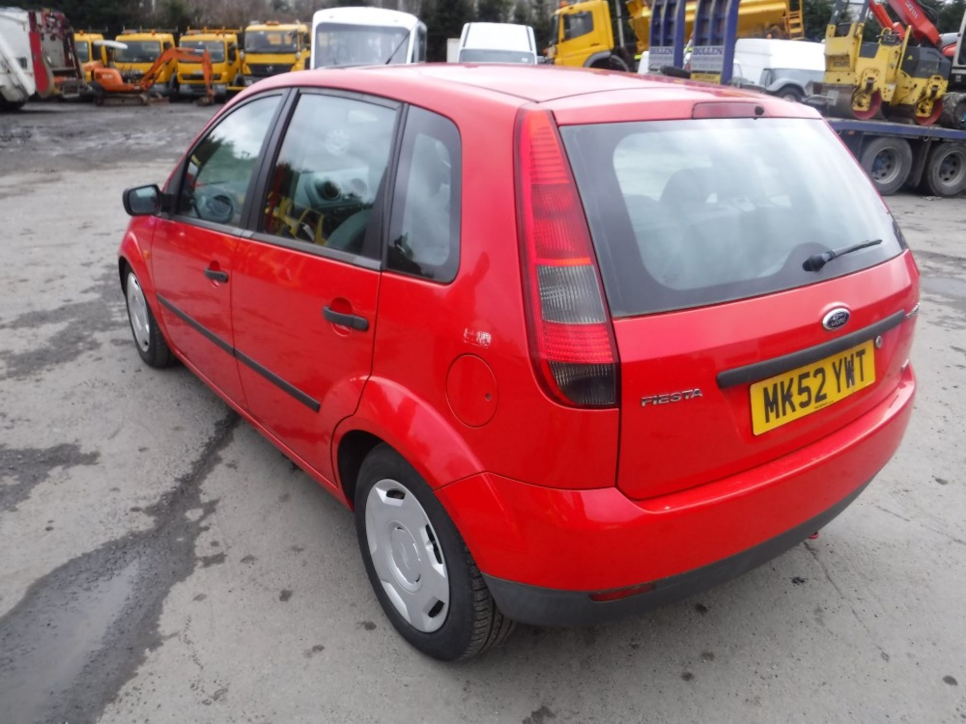 52 reg FORD FIESTA FINESSE TDCI HATCHBACK (DIRECT GTR MANCHESTER FIRE) 1ST REG 10/02, TEST 07/18, - Image 3 of 5