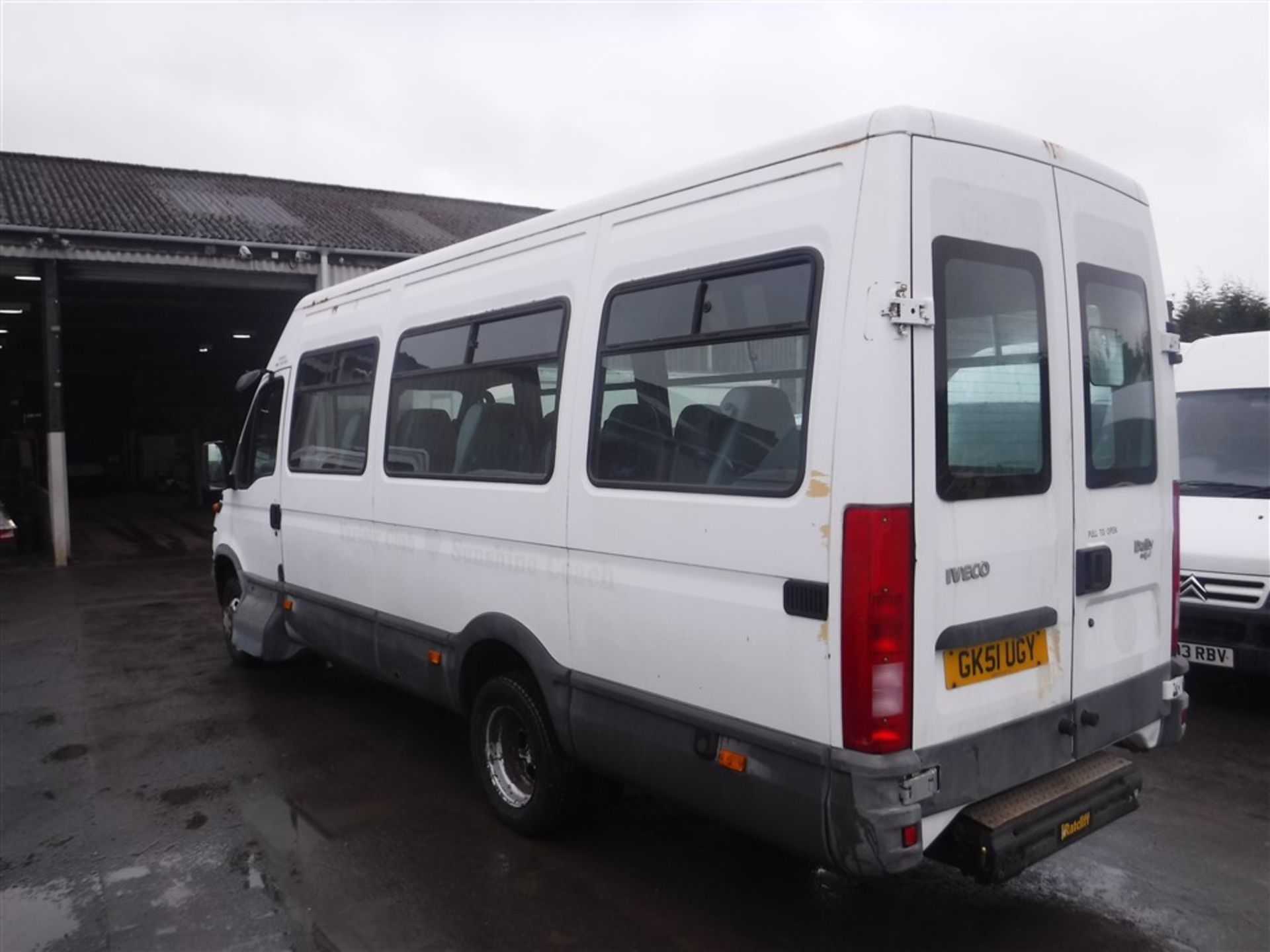 51 reg IVECO 50C11 LWB MINIBUS, UNDER FLOOR LIFT, 1ST REG 01/02, 111371KM WARRANTED, V5 HERE, 1 - Image 3 of 5