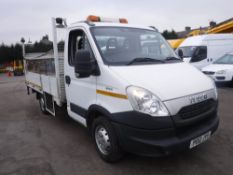 12 reg IVECO DAILY 35S13 MWB DROPSIDE, 1ST REG 06/12, TEST 06/18, 145909M NOT WARRANTED (MILEAGE