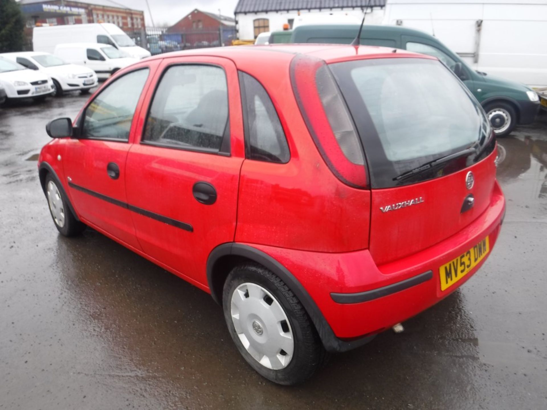 53 reg VAUXHALL CORSA LIFTE CDTI HATCHBACK (DIRECT GTR MANCHESTER FIRE) 1ST REG 11/03, TEST 10/18, - Image 3 of 5