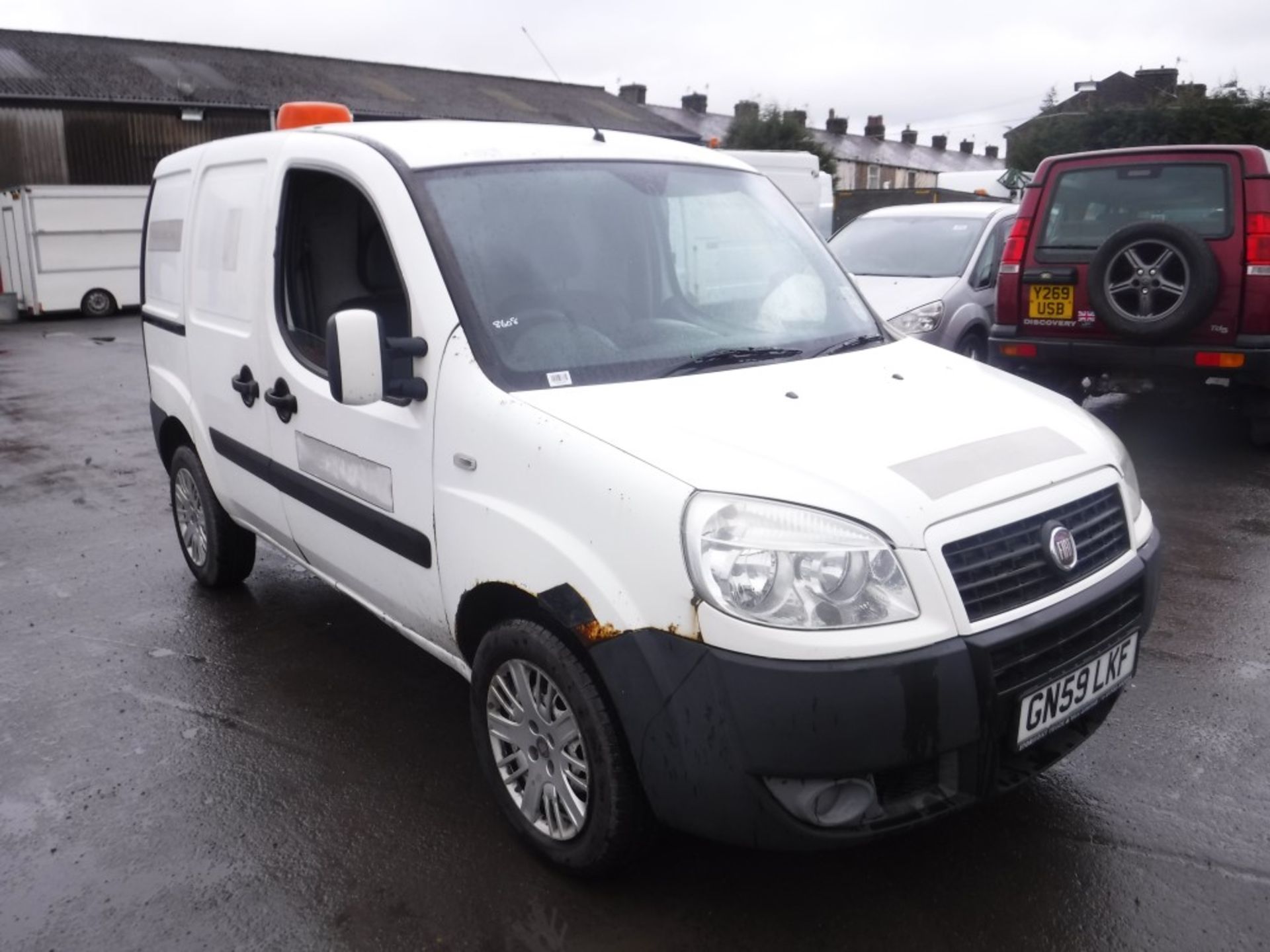 59 reg FIAT DOBLO CARGO M-JET SX, 1ST REG 12/09, TEST 12/18, 156537M WARRANTED, NO V5 [+ VAT]