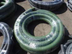 20MTS OF 2.5" GREEN SUCTION PIPE (6) [NO VAT]