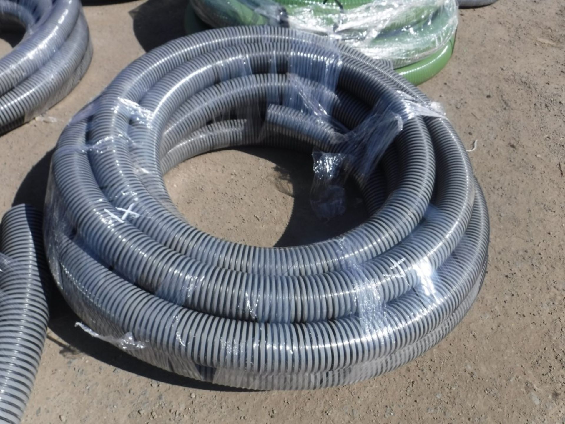 30MTS OF 3" GREY HEAVY DUTY SUCTION HOSE (4) [NO VAT]