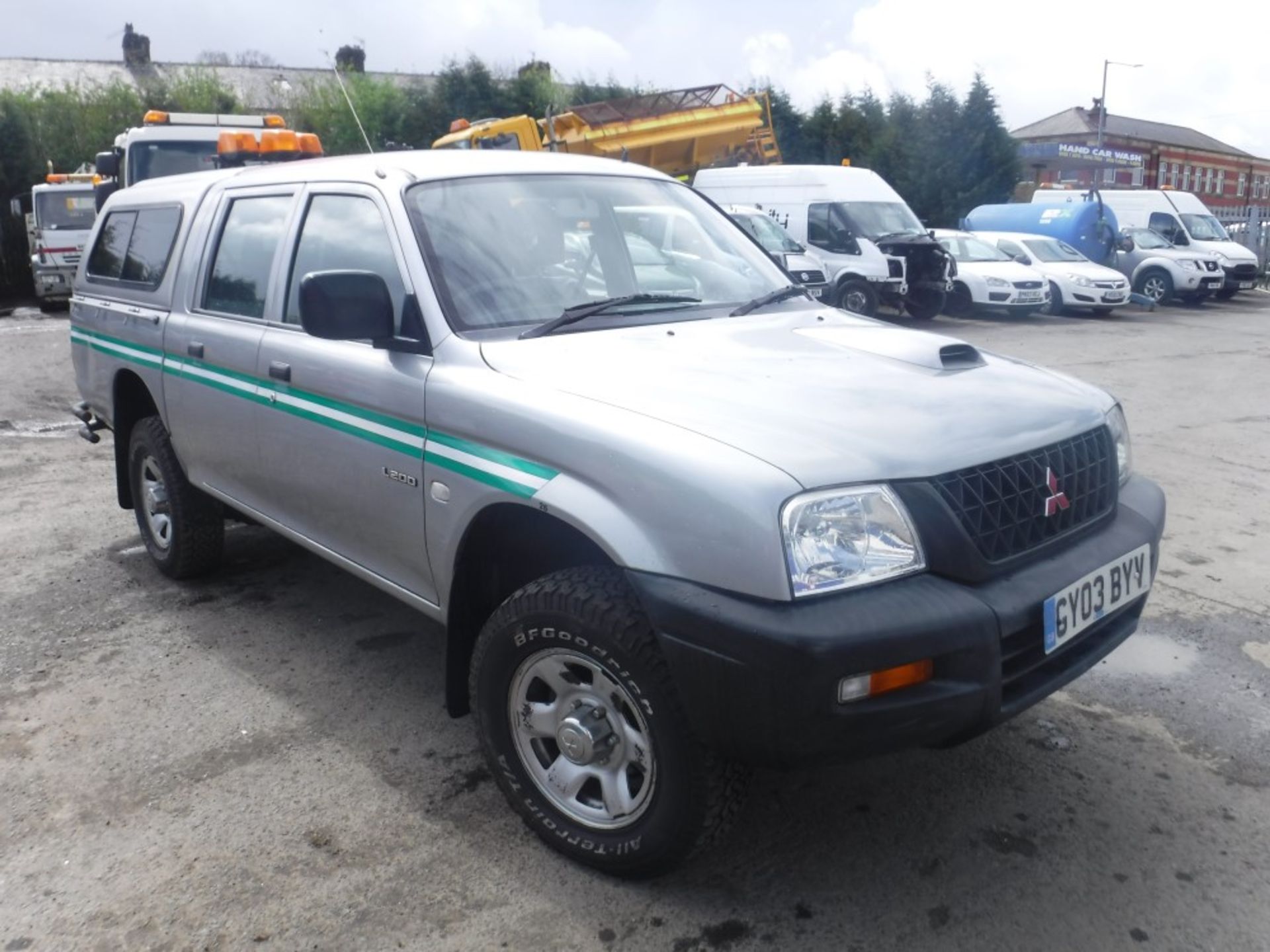 03 reg MITSUBISHI L200 2.5TD GL 4WD PICKUP, 1ST REG 03/03, TEST 04/19, 37608M WARRANTED, V5 HERE,