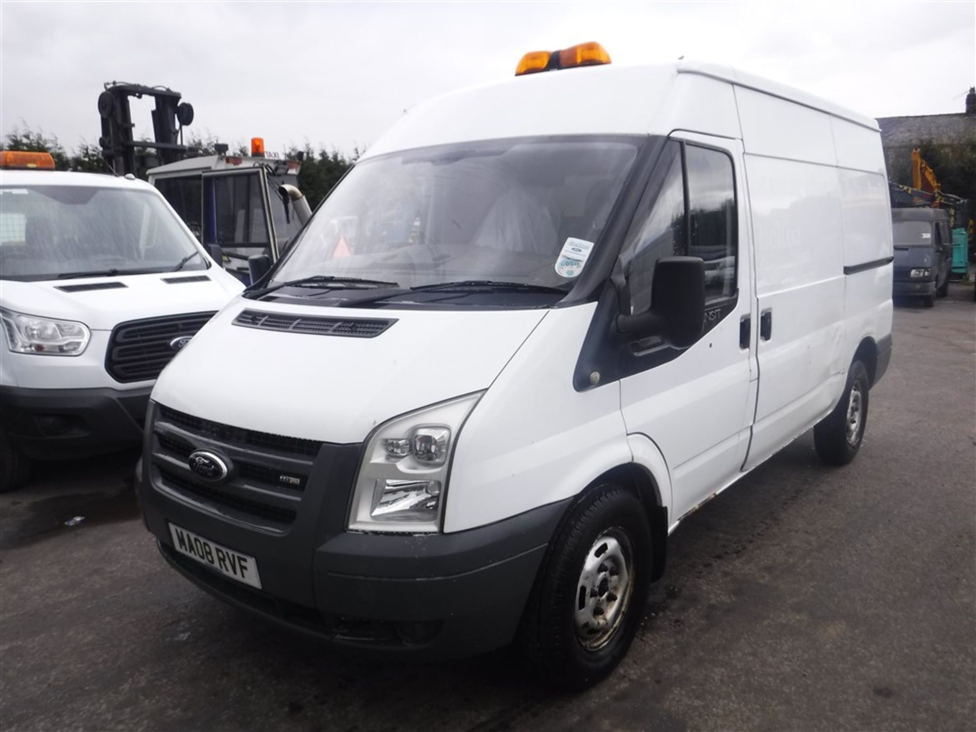 08 reg FORD TRANSIT 100 T350M RWD (DIRECT COUNCIL) 1ST REG 06/08, TEST 06/18, 95296M, V5 HERE, 1 - Image 2 of 5