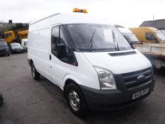 08 reg FORD TRANSIT 100 T350M RWD (DIRECT COUNCIL) 1ST REG 06/08, TEST 06/18, 95296M, V5 HERE, 1