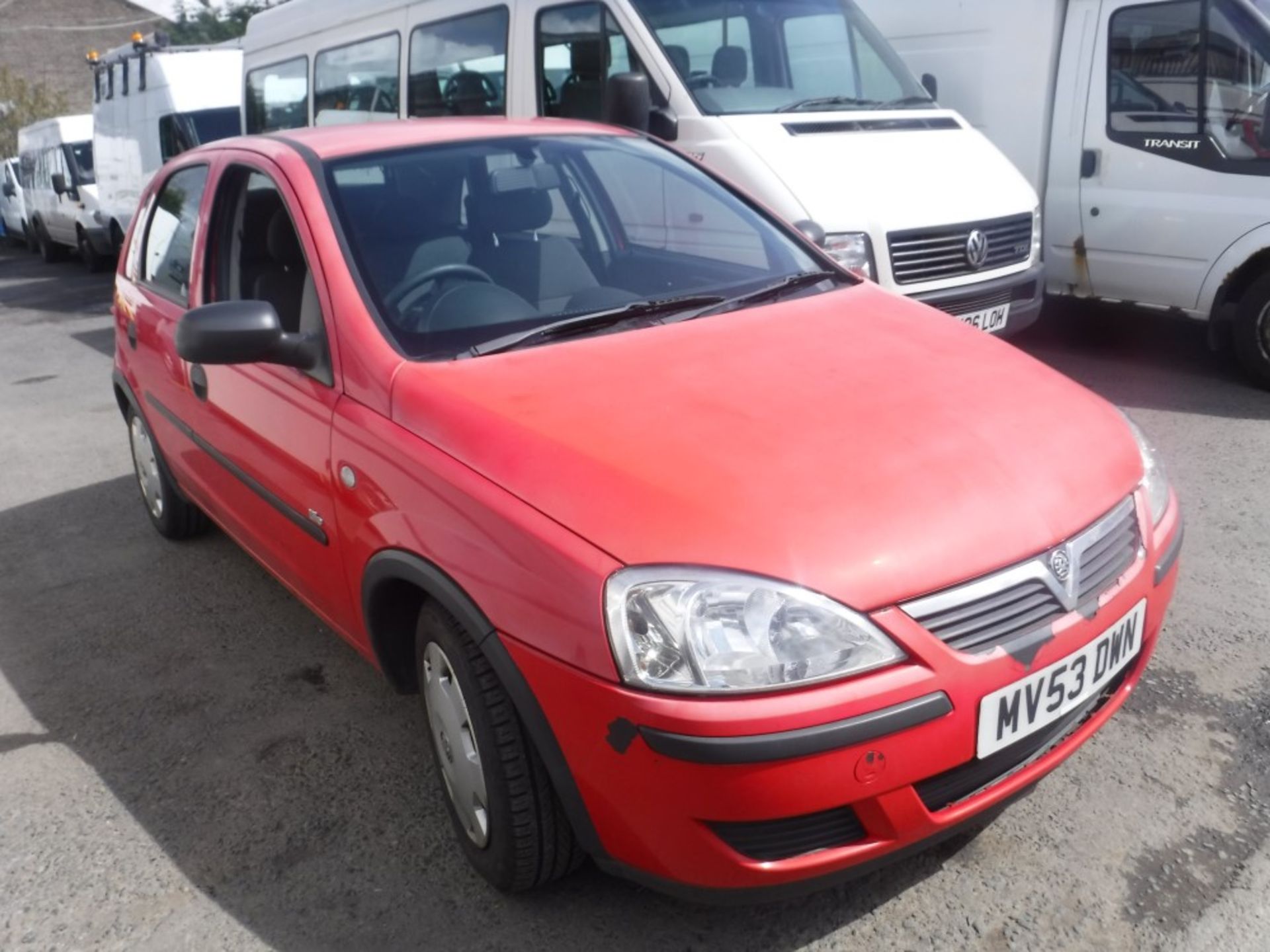 53 reg VAUXHALL CORSA LIFE HATCHBACK (DIRECT GTR M/C FIRE) 1ST REG 11/03, TEST 10/18, 37889M, V5