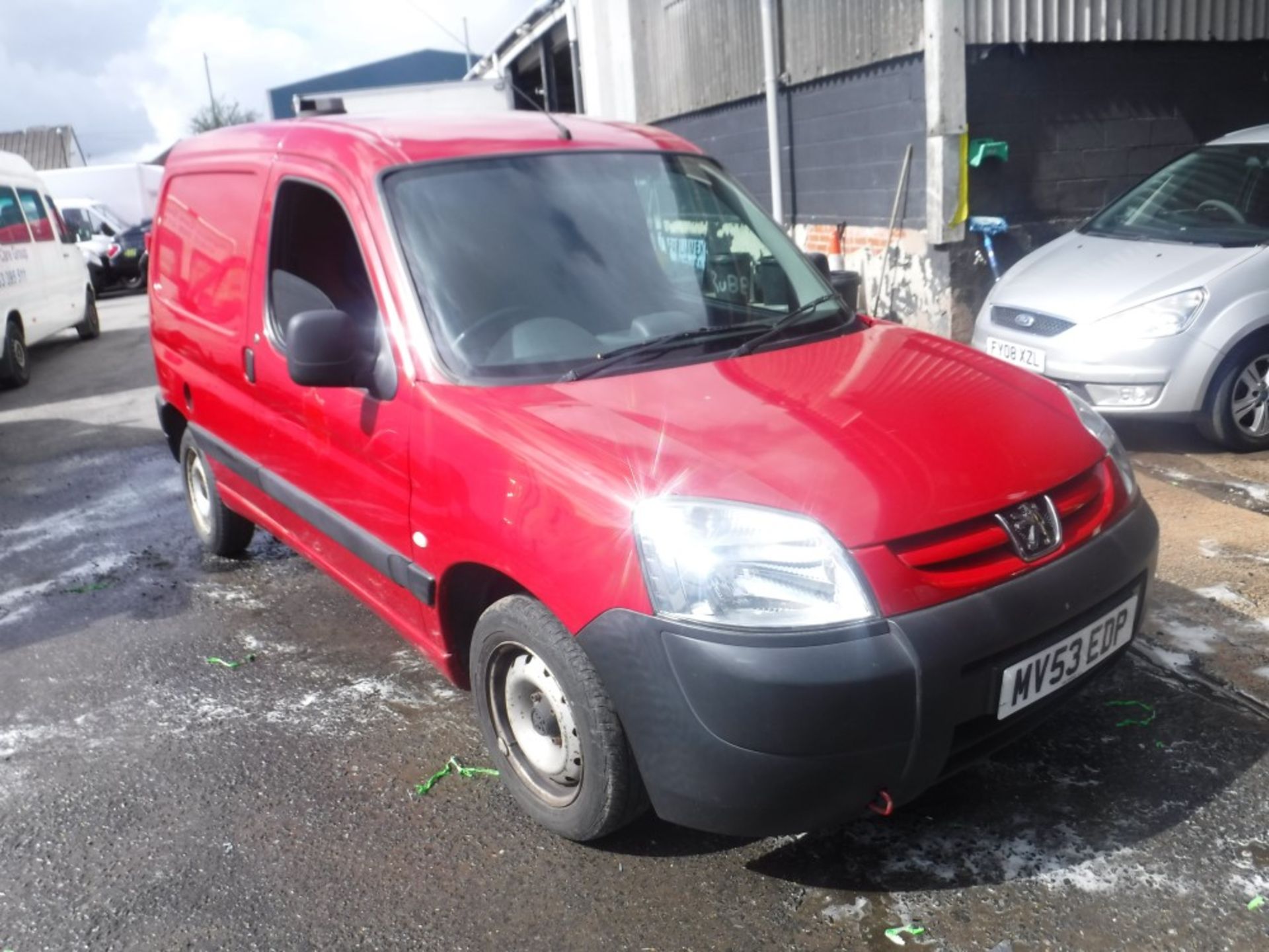 53 reg PEUGEOT PARTNER 600 LX D VAN (DIRECT GTR M/C FIRE) 1ST REG 10/03, TEST 07/18, 50174M, V5