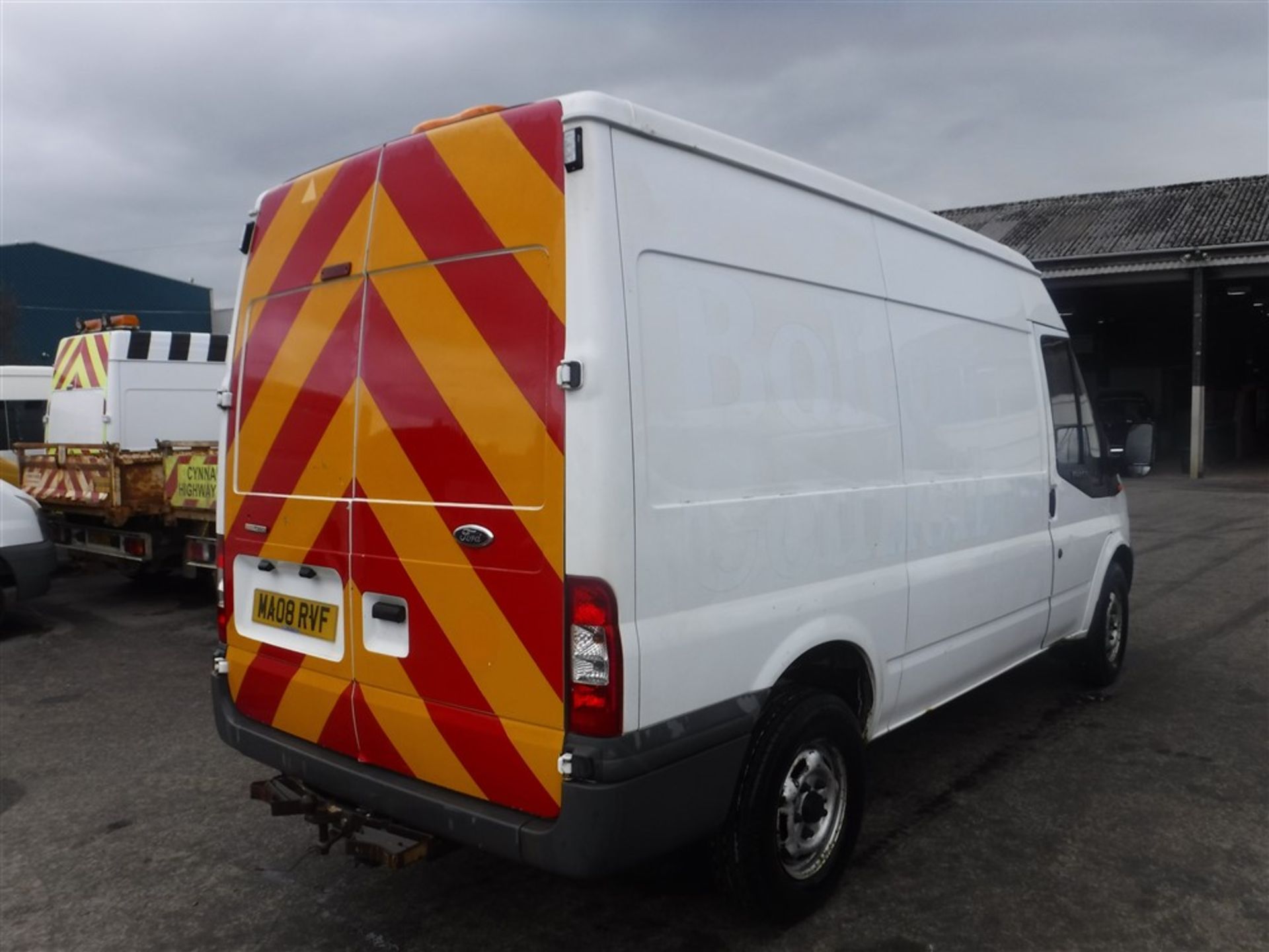 08 reg FORD TRANSIT 100 T350M RWD (DIRECT COUNCIL) 1ST REG 06/08, TEST 06/18, 95296M, V5 HERE, 1 - Image 4 of 5