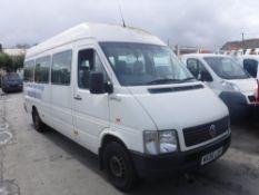 06 reg VW LT35 TDI LWB WHEELCHAIR ACCESSIBLE MINIBUS, 1ST REG 05/06, TEST 06/18, 140586M NOT