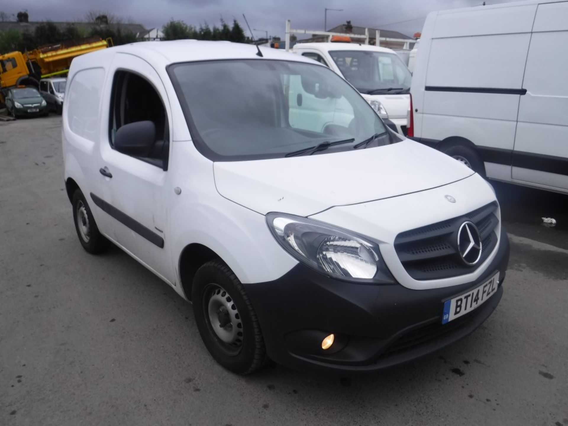 14 reg MERCEDES CITAN 109 CDI BLUEEFFICIENCY VAN, 1ST REG 08/14, TEST 08/18, 44842M WARRANTED, V5