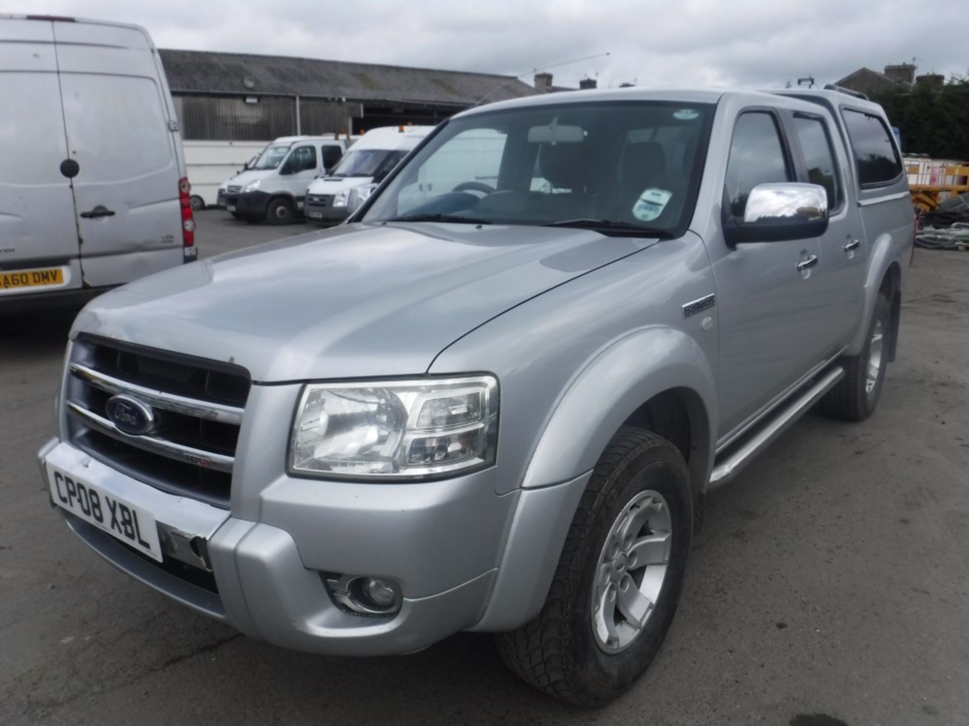 08 reg FORD RANGER PICKUP, 1ST REG 07/08 TEST 04/19, 165776M NOT WARRANTED, NO V5 [+ VAT] - Image 2 of 5