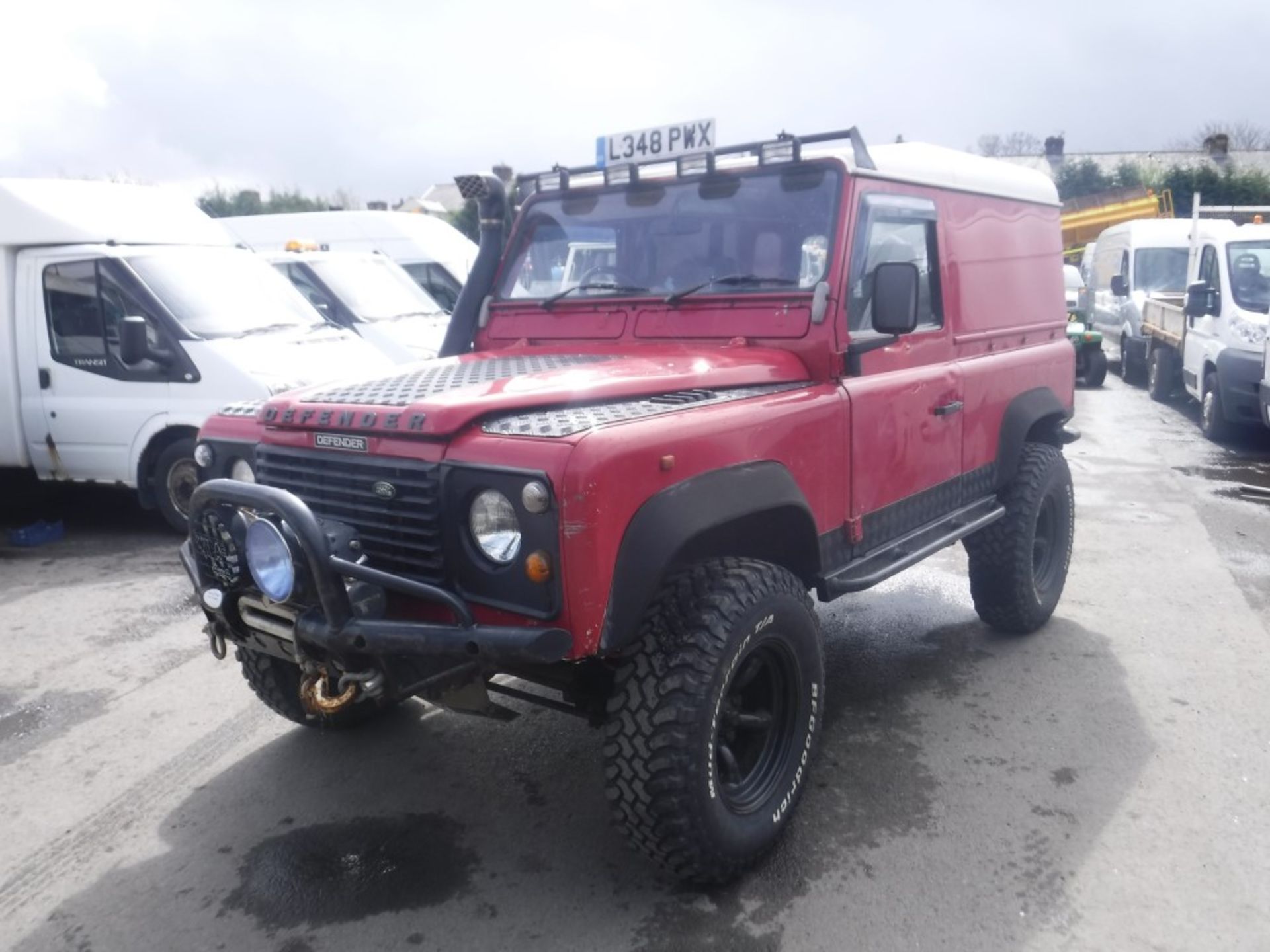 94 reg LANDROVER 90 DEFENDER TDI, 1ST REG 04/94, TEST 06/18, 90911M WARRANTED, V5 HERE, 7 FORMER - Bild 2 aus 5