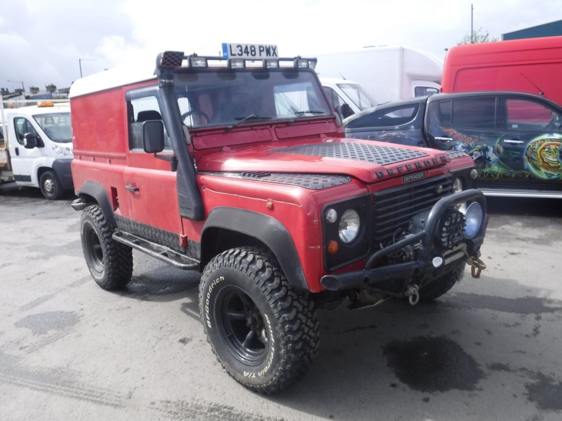 94 reg LANDROVER 90 DEFENDER TDI, 1ST REG 04/94, TEST 06/18, 90911M WARRANTED, V5 HERE, 7 FORMER