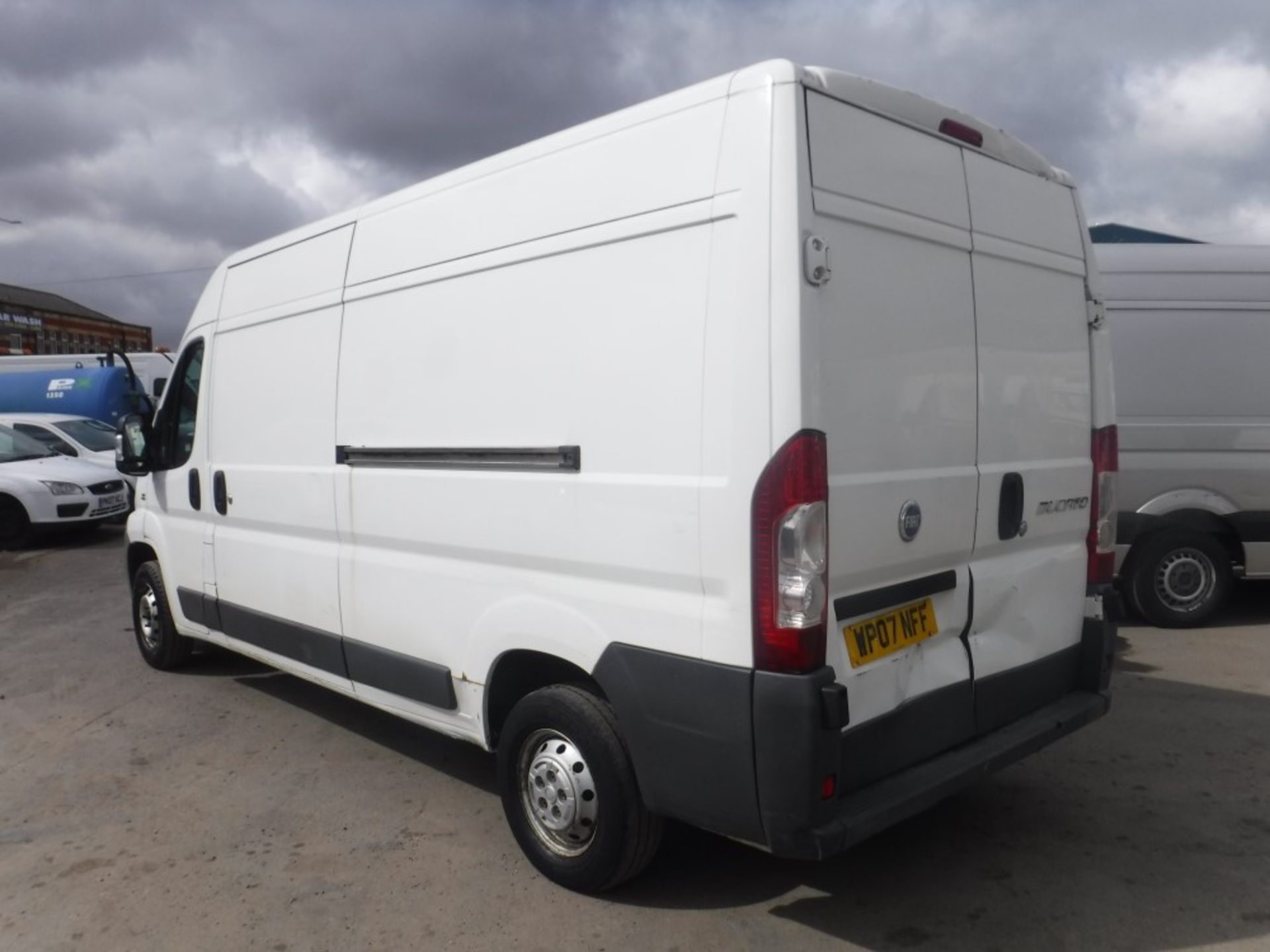 07 reg FIAT DUCATO 35 120 M-J LWB VAN, 1ST REG 05/07, TEST 6/18, 79895M NOT WARRANTED, V5 HERE, 3 - Image 3 of 5