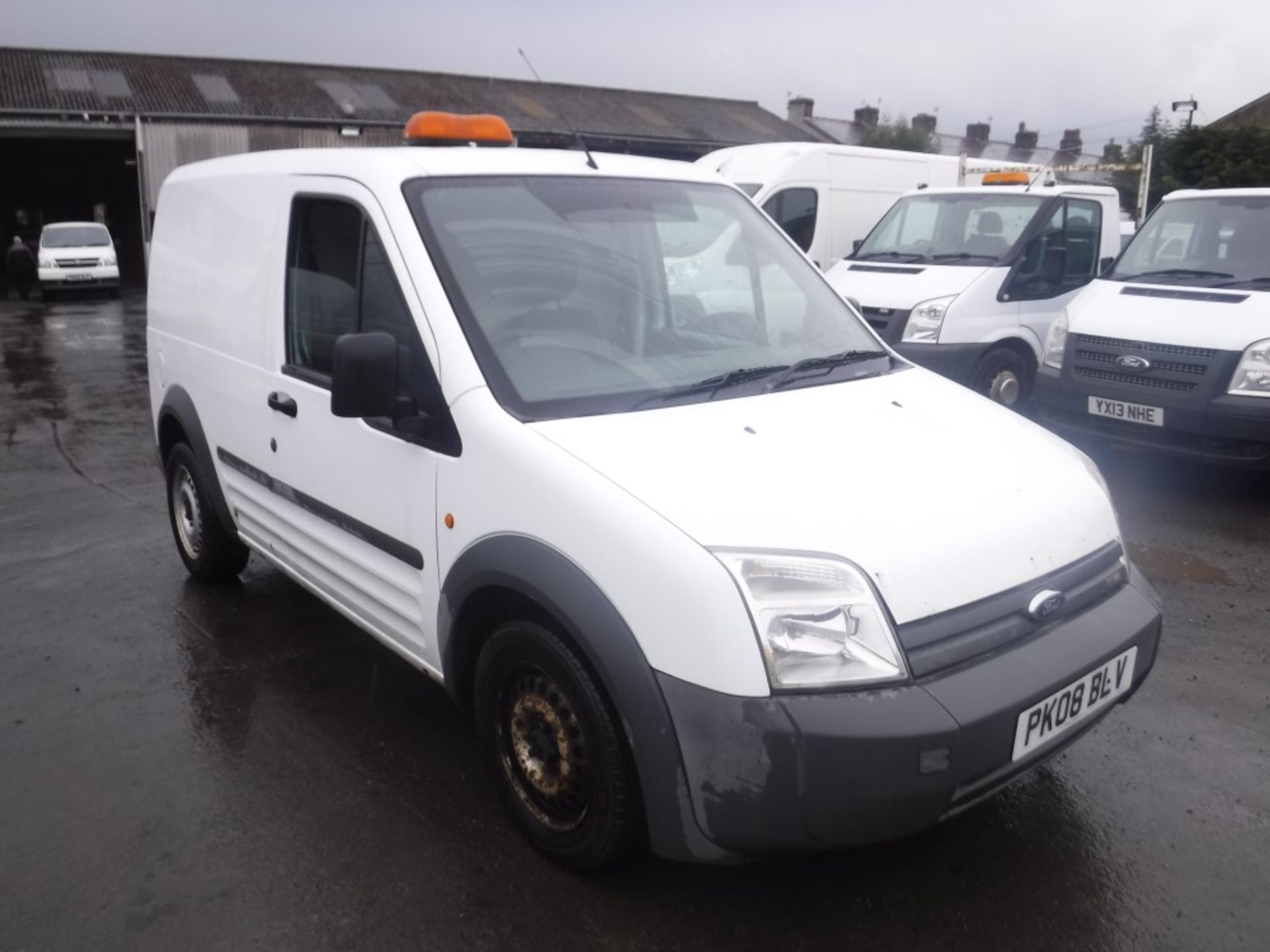 08 reg FORD TRANSIT CONNECT T200 L75 (DIRECT COUNCIL) 1ST REG 03/08, TEST 08/18, 147445M, V5 HERE, 1