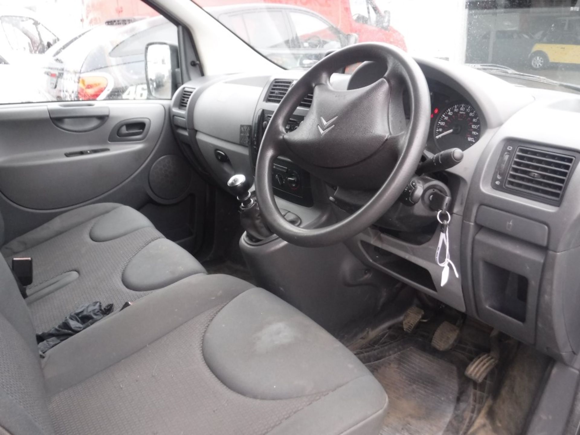 07 reg CITROEN DISPATCH 1000 HDI 120 SWB C/W ROOF & SIDE GLASS RACKS, 1ST REG 04/07, TEST 05/19, - Image 5 of 5