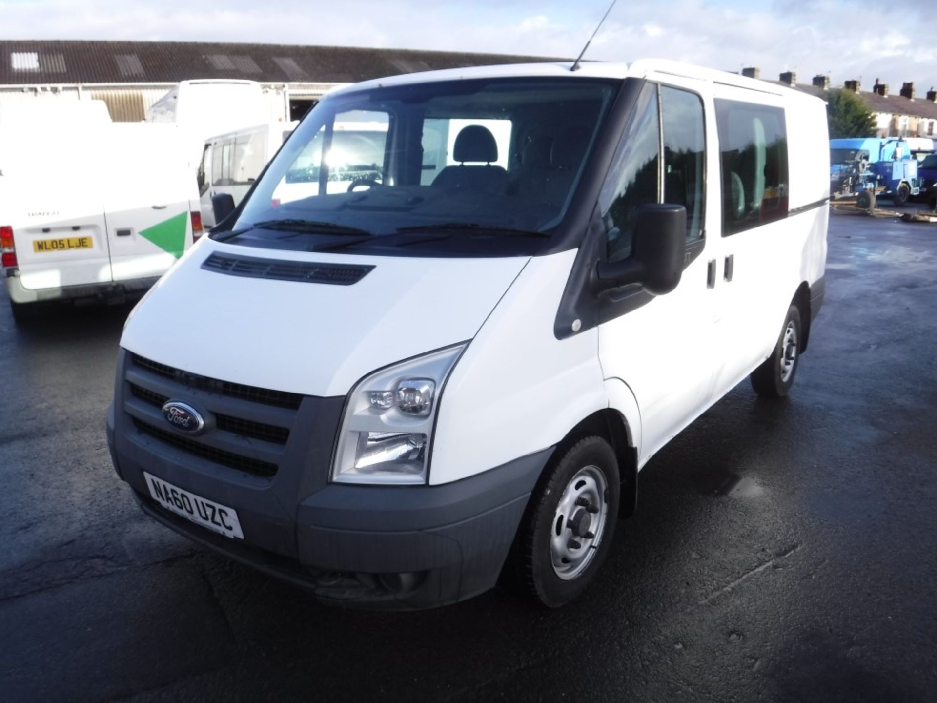 60 reg FORD TRANSIT 85 T280S D/C FWD, 1ST REG 11/10, TEST 01/19, 147851M WARRANTED, V5 HERE, 1 - Bild 2 aus 6