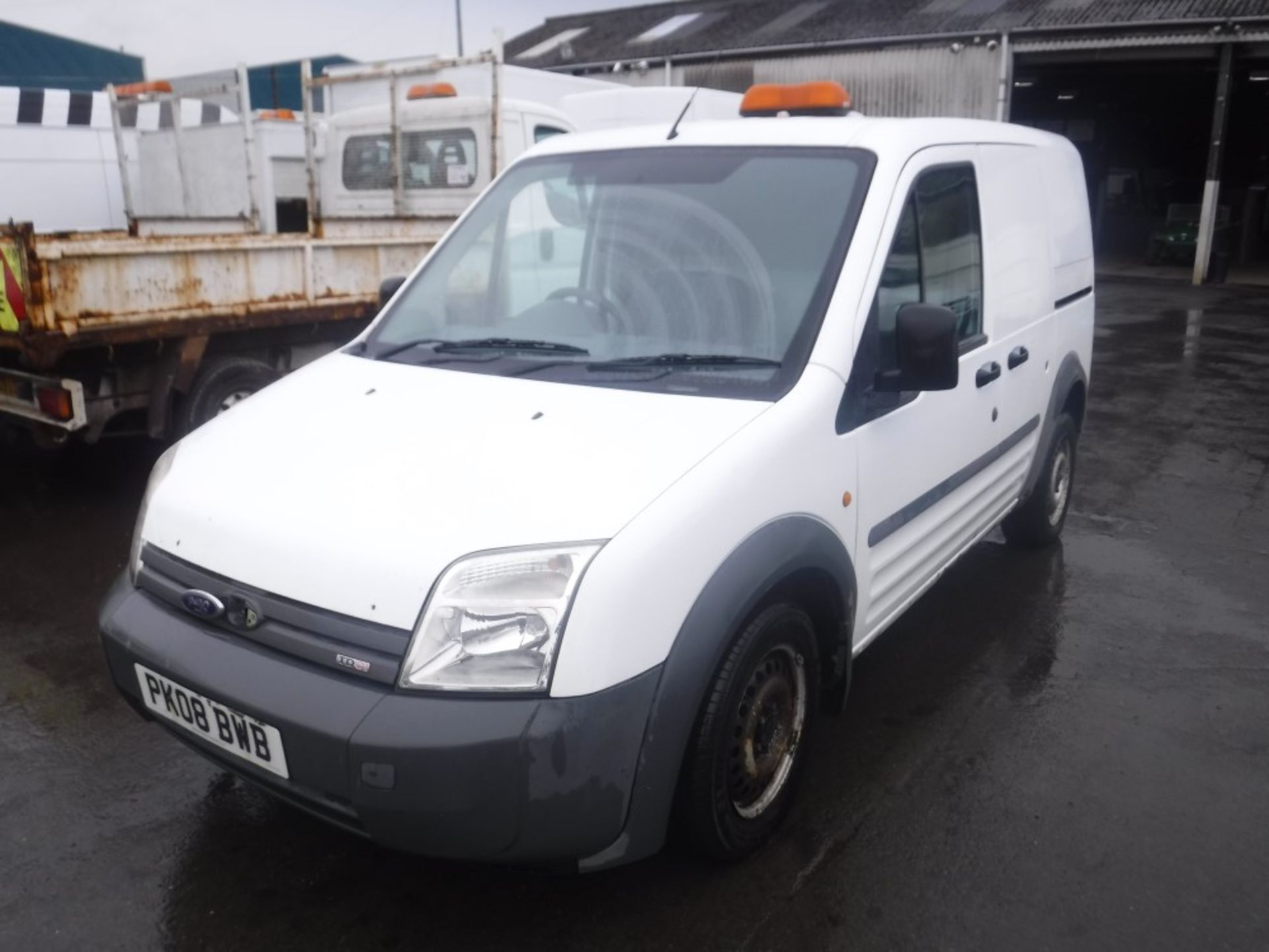 08 reg FORD TRANSIT CONNECT T200 L75 (DIRECT COUNCIL) 1ST REG 03/08, 115531M, V5 HERE, 1 OWNER - Bild 2 aus 5