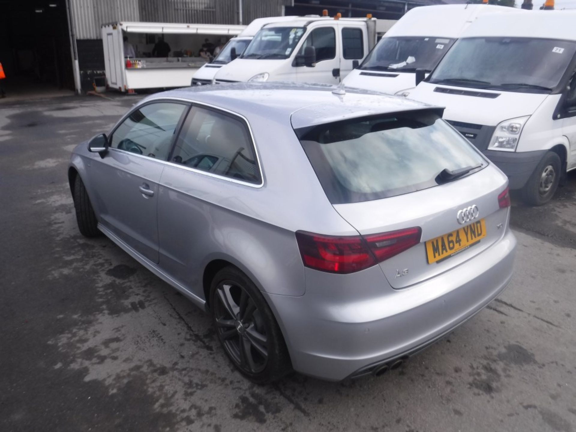 64 reg AUDI A3 S LINE TDI, 1ST REG 09/14, TEST 10/18, 74806M, V5 HERE, 1 OWNER FROM NEW [NO VAT] - Bild 3 aus 5