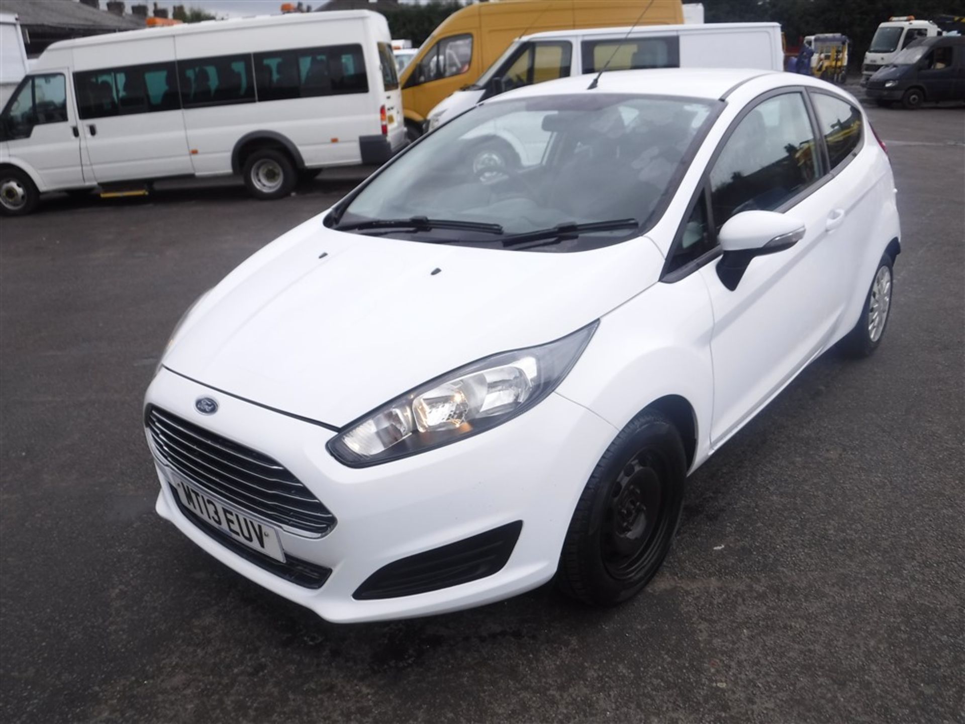 13 reg FORD FIESTA STYLE ECONETIC TDCI (DIRECT COUNCIL) 1ST REG 06/13, TEST 06/18, 144963M, V5 HERE, - Image 2 of 5