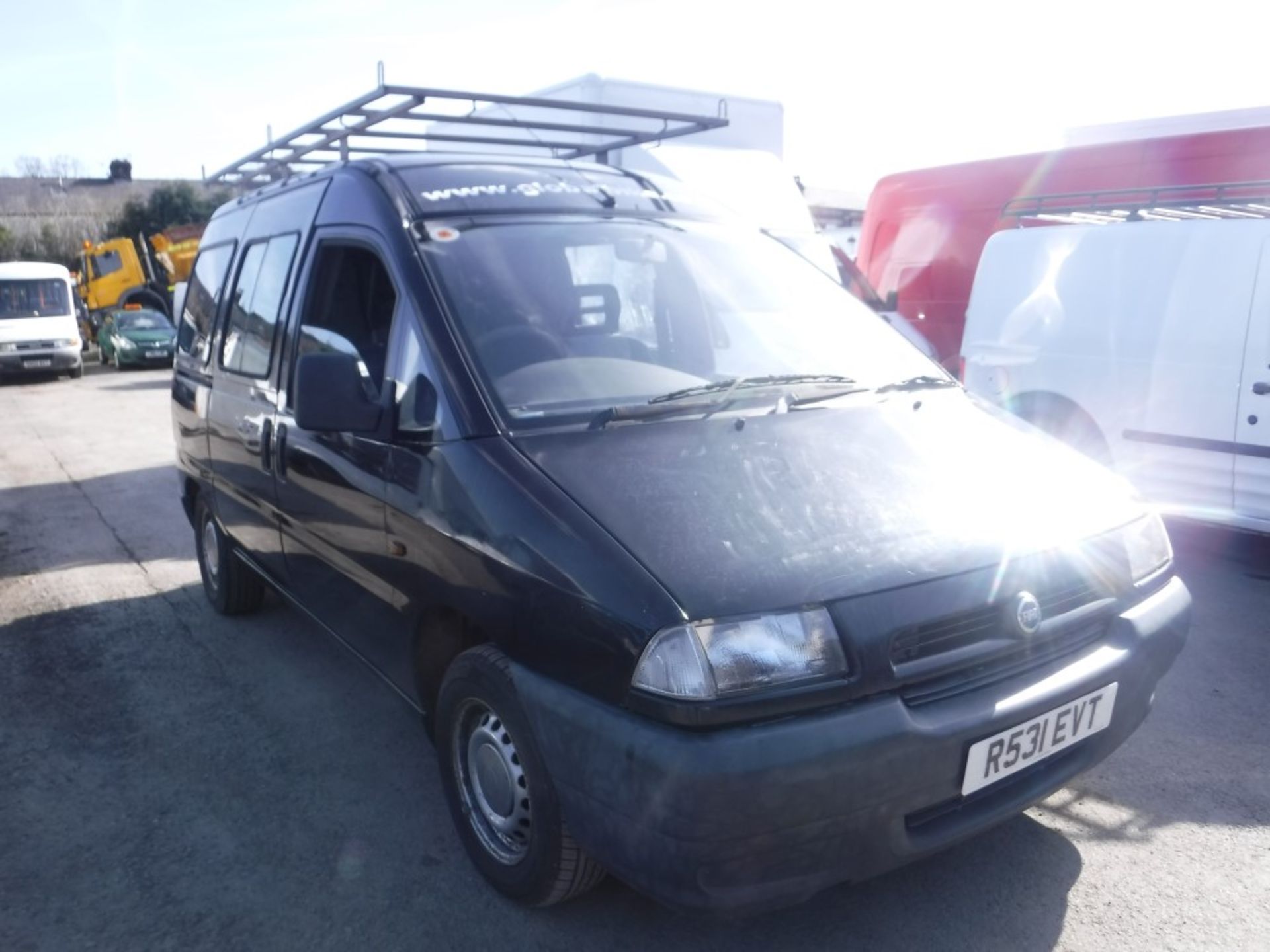 R reg FIAT SCUDO EL CREW VAN, 1ST REG 10/97, TEST 07/18, 154568M, V5 HERE, 2 FORMER KEEPERS [NO