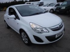 13 reg VAUXHALL CORSA CDTI ECOFLEX VAN, 1ST REG 07/13, TEST 07/18, 99606M WARRANTED, V5 HERE, 1