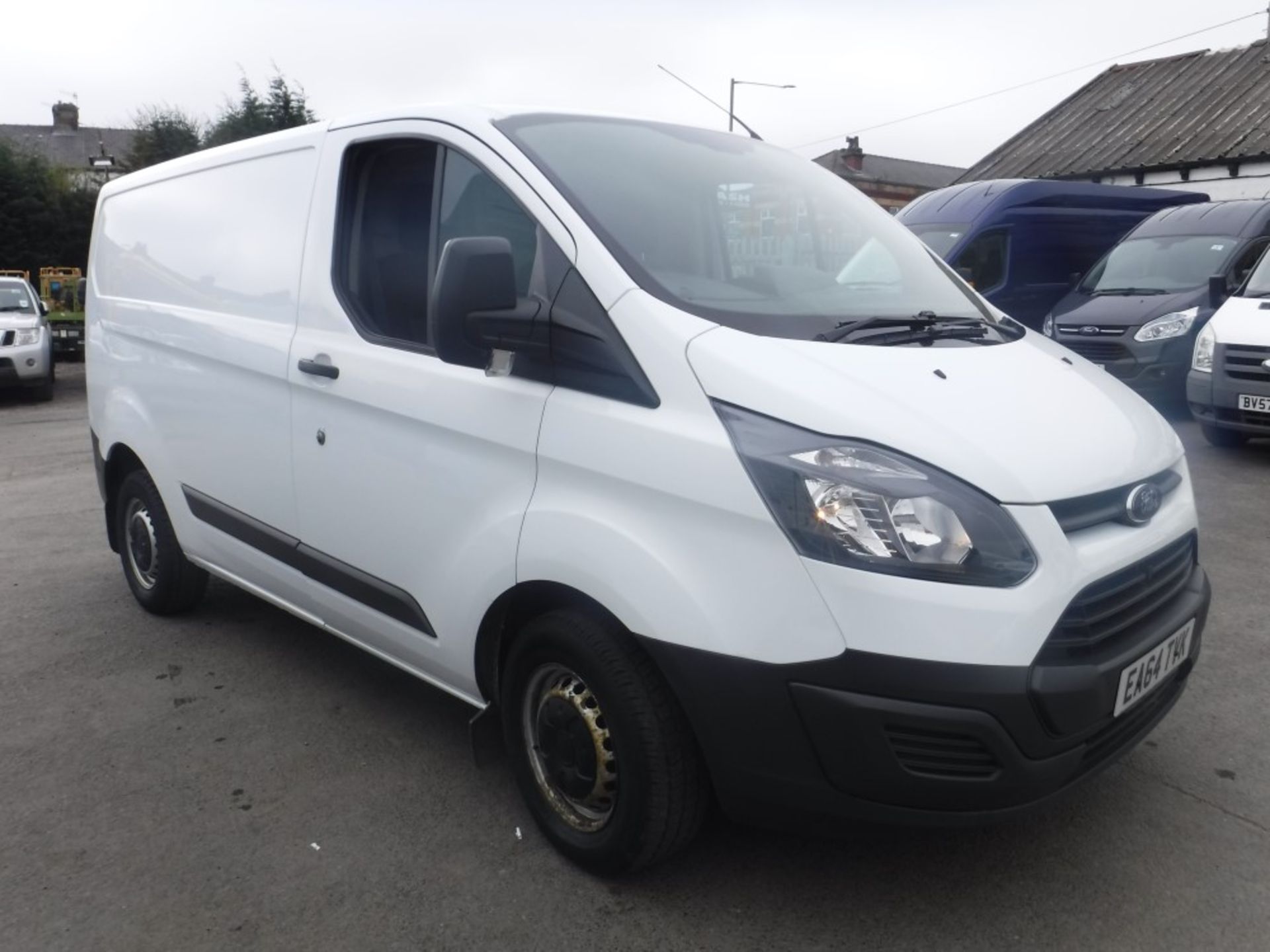 64 reg FORD TRANSIT CUSTOM 270 ECO-TECH, 1ST REG 11/14, TEST 11/18, 98609M WARRANTED, V5 HERE, 1