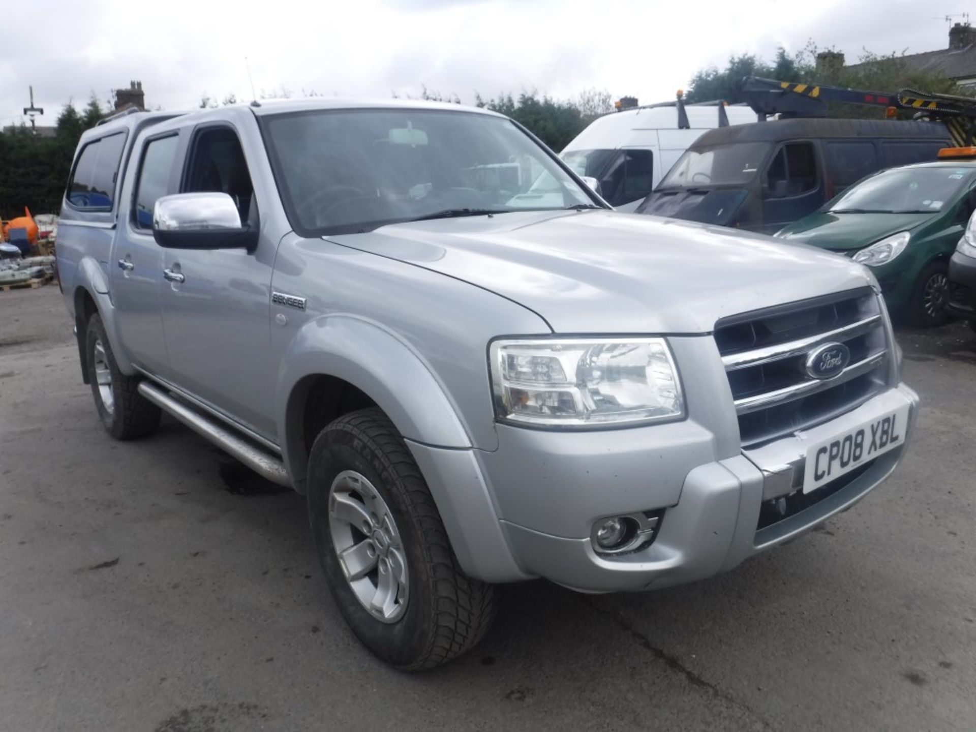 08 reg FORD RANGER PICKUP, 1ST REG 07/08 TEST 04/19, 165776M NOT WARRANTED, NO V5 [+ VAT]