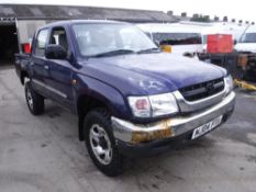 04 reg TOYOTA HI-LUX EX 4WD, 1ST REG 03/04, TEST 10/18, 84089M WARRANTED, NO V5 [+ VAT]