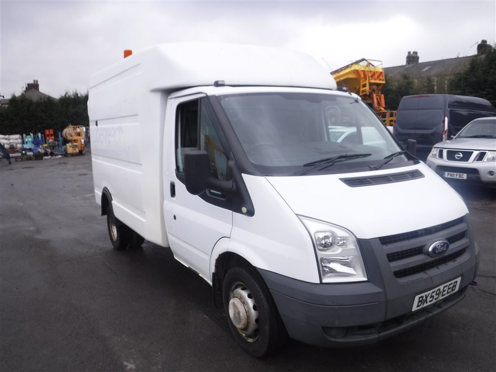 59 reg FORD TRANSIT 100 T350M RWD BOX VAN. 1ST REG 12/09, TEST 07/18, 122630M WARRANTED, V5 HERE,