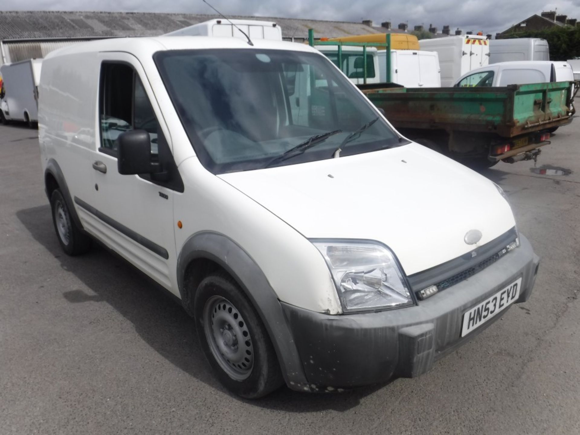 53 reg FORD TRANSIT CONNECT L200 TD SWB VAN, 1ST REG 10/03, TEST 07/18, 224843M NOT WARRANTED, V5