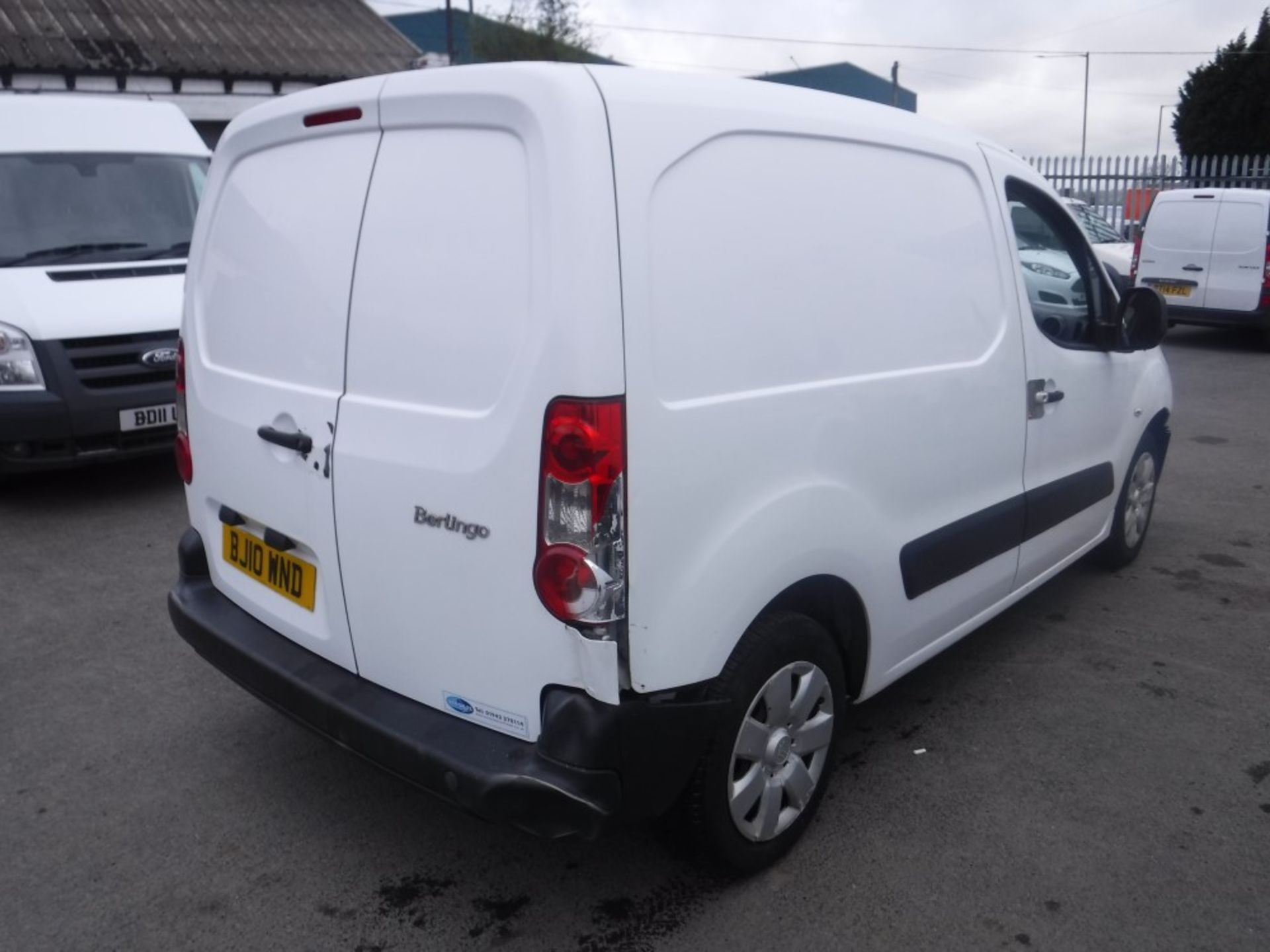 10 reg CITROEN BERLINGO 625 LX HDI 75, 1ST REG 04/10, TEST 07/18, 157350M NOT WARRANTED, V5 HERE, - Image 4 of 5