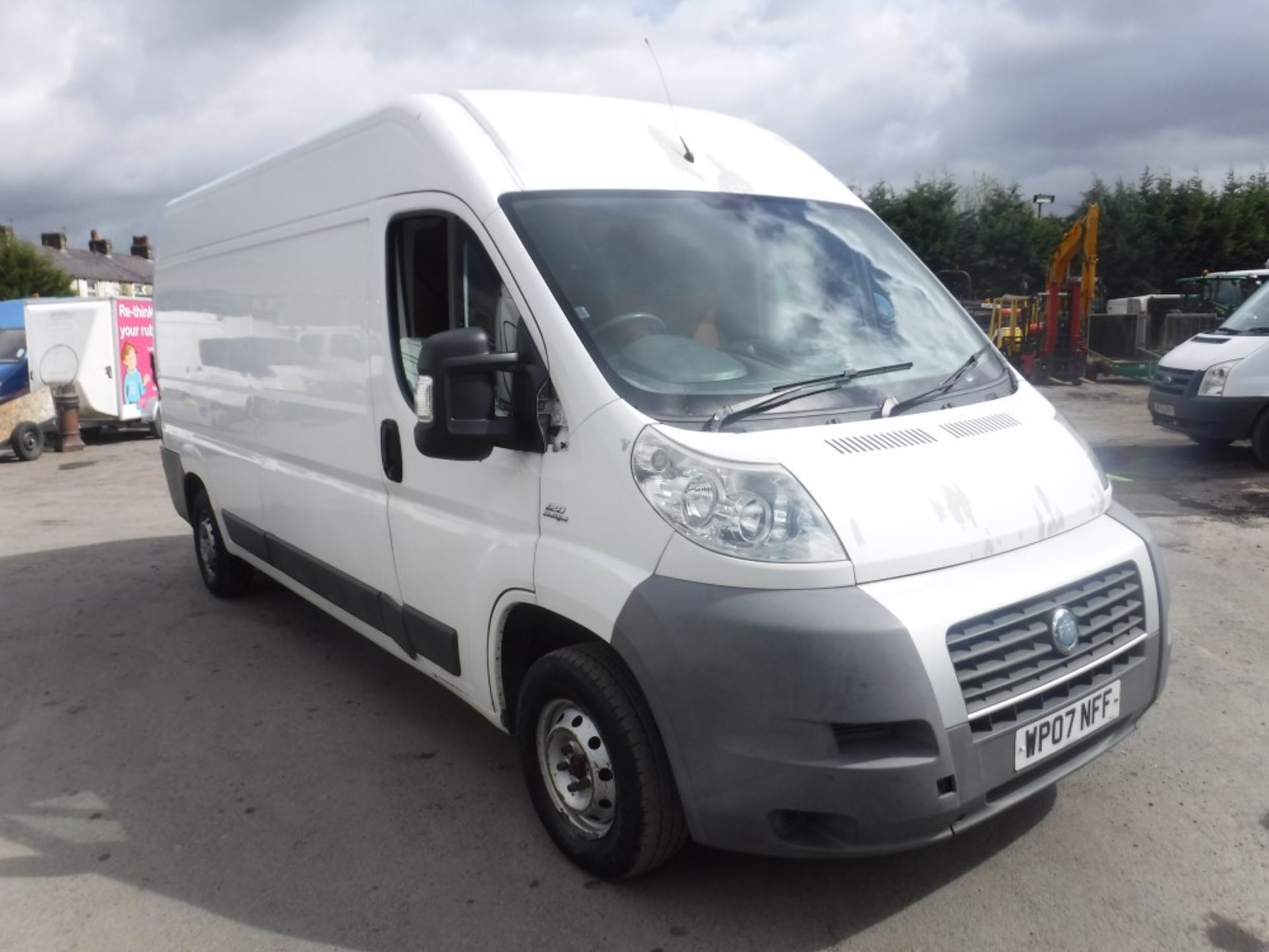 07 reg FIAT DUCATO 35 120 M-J LWB VAN, 1ST REG 05/07, TEST 6/18, 79895M NOT WARRANTED, V5 HERE, 3