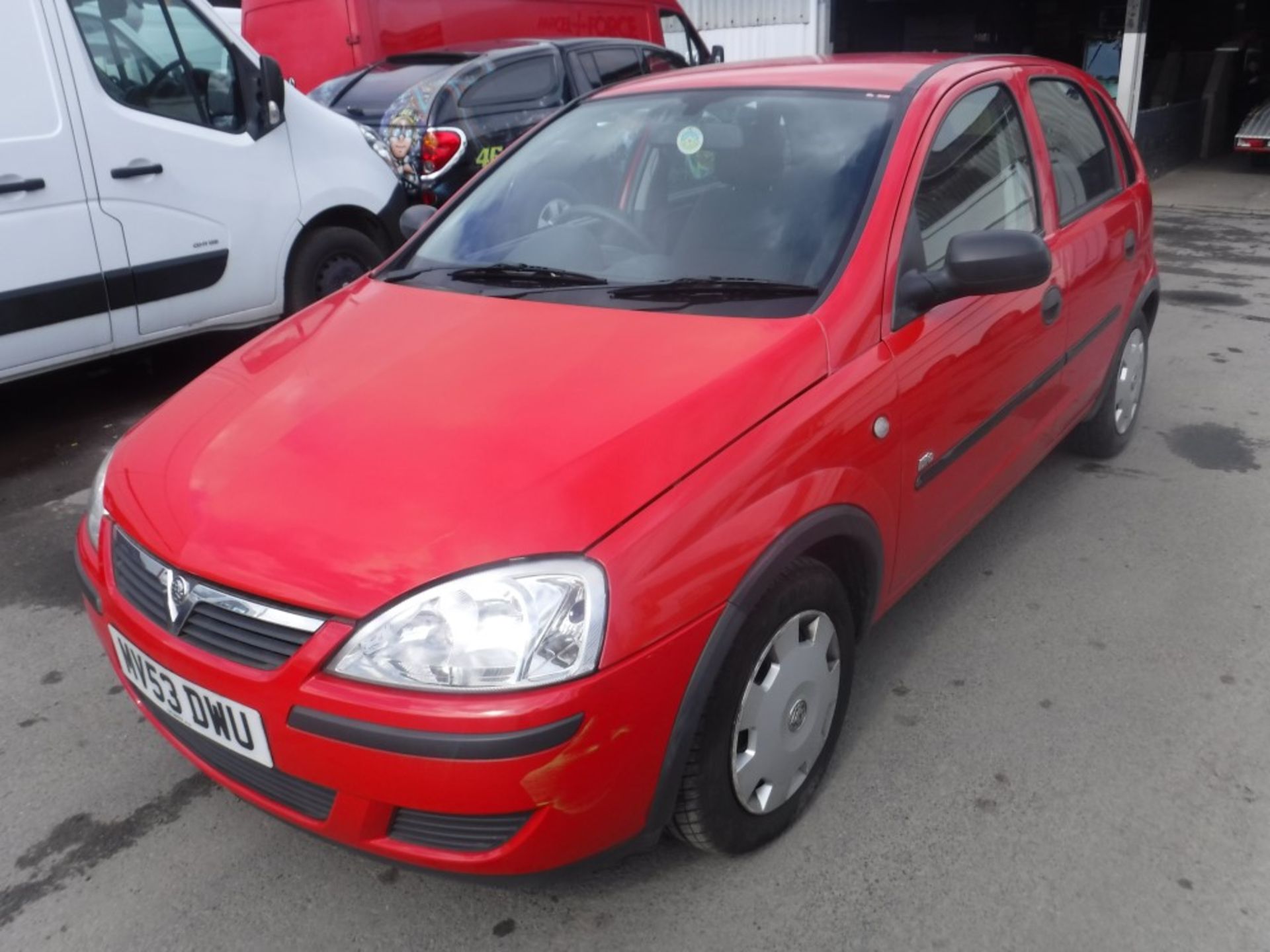 53 reg VAUXHALL CORSA LIFE CDTI HATCHBACK (DIRECT GTR M/C FIRE) 1ST REG 11/03, TEST 08/18, 49582M, - Bild 2 aus 5