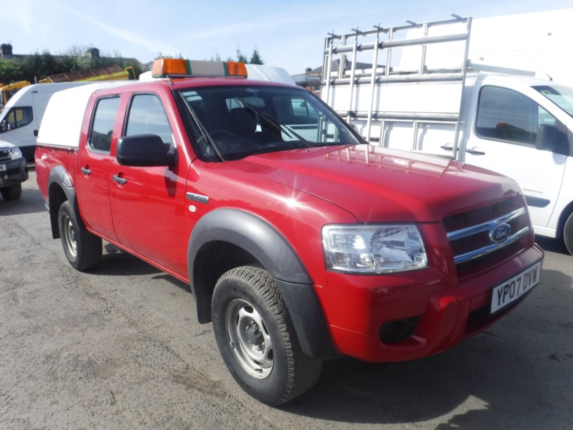 07 reg FORD RANGER DOUBLE CAB 4WD PICKUP, 1ST REG 06/07, TEST 04/19, 42302M WARRANTED, V5 HERE, 1