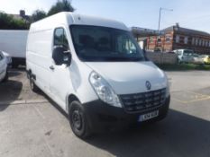 14 reg RENAULT MASTER MM35 DCI 125 DRW, 1ST REG 03/14, TEST 03/19, 135581M WARRANTED, V5 HERE, 1