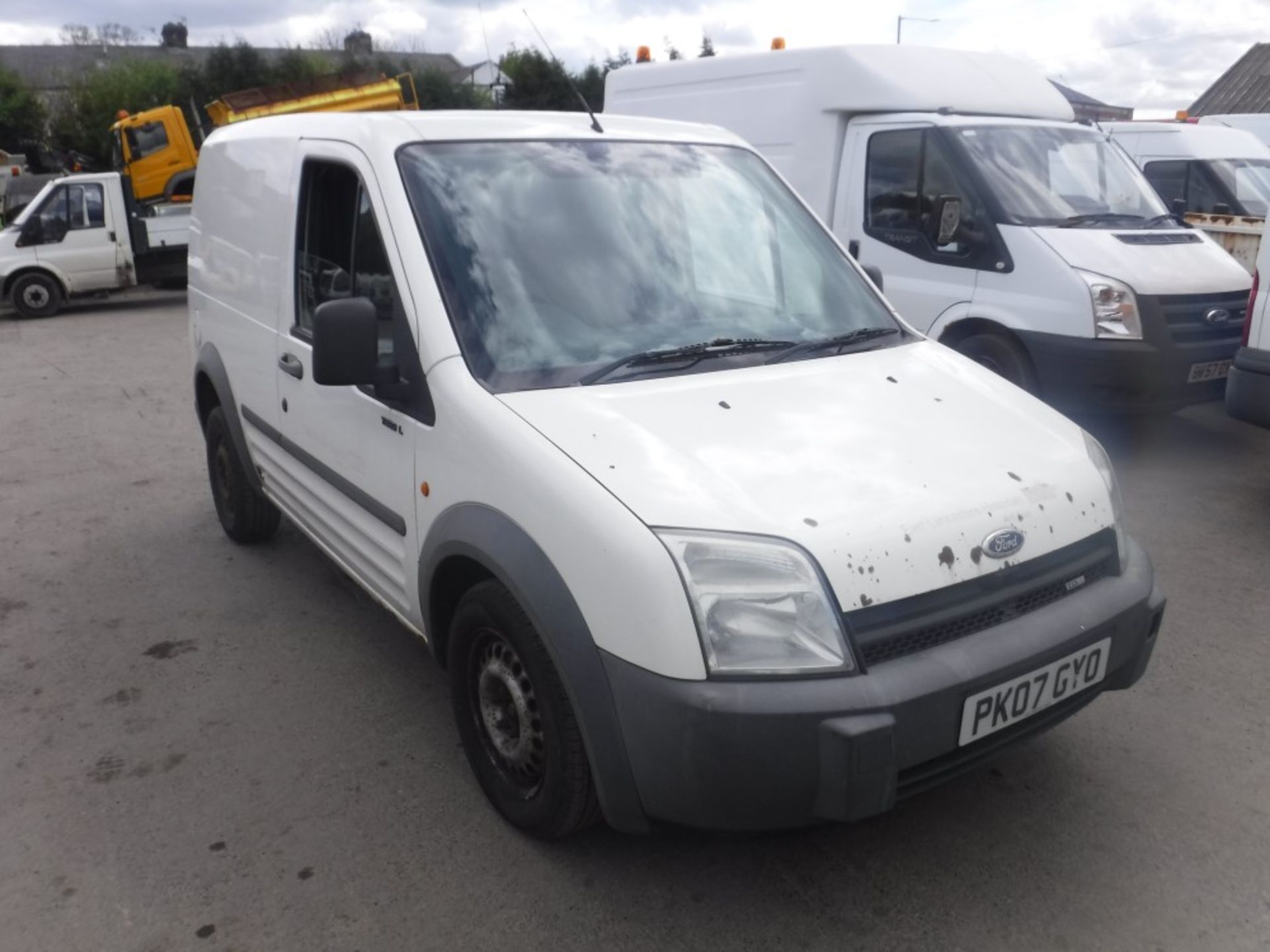 07 reg FORD TRANSIT CONNECT L220 TD SWB (DIRECT NHS) 1ST REG 03/07, TEST 10/18, 217847M NOT