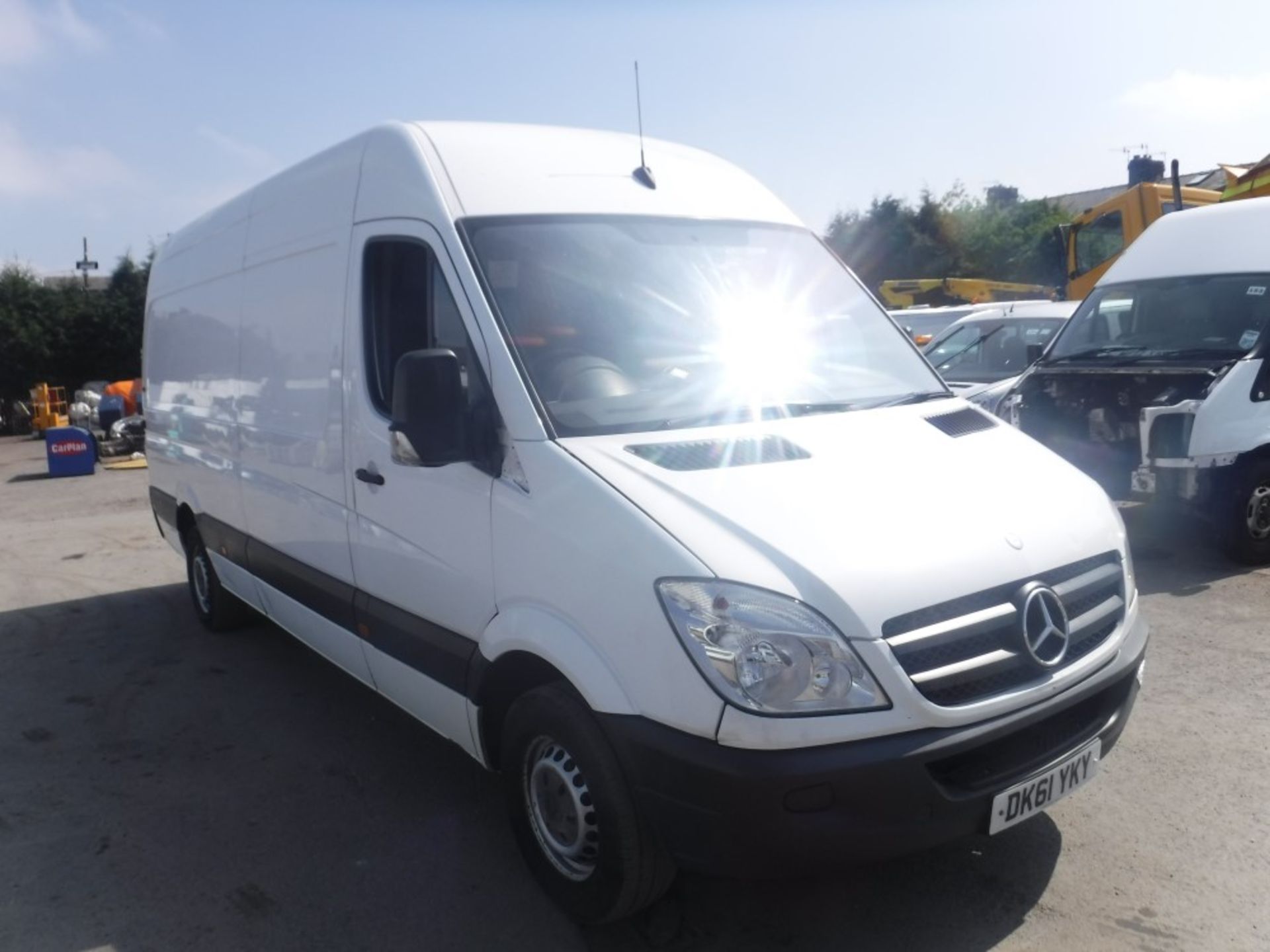 61 reg MERCEDEES SPRINTER 313 CDI PANEL VAN, 1ST REG 09/11, TEST 10/18, 164410M NOT WARRANTED, V5