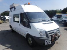 09 reg FORD TRANSIT 140 T350L 4WD MESSING VAN C/W FRONT MOUNTED WINCH (DIRECT ELECTRICITY NW) 1ST