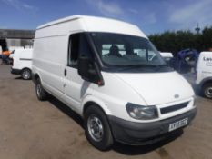 05 reg FORD TRANSIT 330 MWB VAN, 1ST REG 07/05, TEST 05/19, 79518M WARRANTED, V5 HERE, 1 OWNER