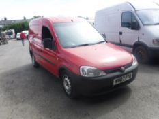 07 reg VAUXHALL COMBO 1700 CDTI, 1ST REG 07/07, TEST 04/19, 131058M WARRANTED, V5 HERE, 1 OWNER FROM