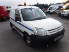 03 reg CITROEN BERLINGO 600D LX VAN (DIRECT COUNCIL) 1ST REG 05/03, 92490M, V5 HERE, 1 FORMER KEEPER