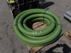 30m OLIVE GREEN 4" HD SUCTION PIPE [F] [NO VAT]
