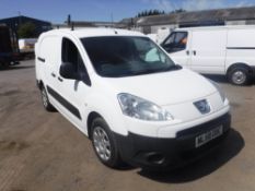 58 reg PEUGEOT PARTNER 750 SE HDI VAN, 1ST REG 10/08, TEST 11/18, 128456M NOT WARRANTED, V5 HERE,