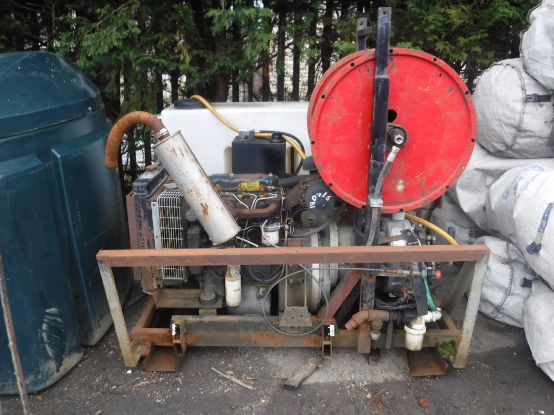 HARBEN SKID MOUNTED HIGH PRESSURE WATER JETTING UNIT [+ VAT]